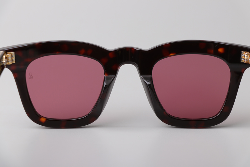 Leclair Sunglasses Tortoise Red