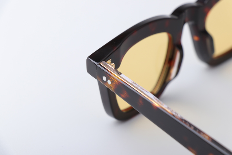 Leclair Sunglasses Tortoise Yellow