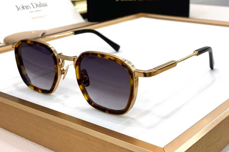 Leo2 Sunglasses Tortoise Gold Gradient Gray