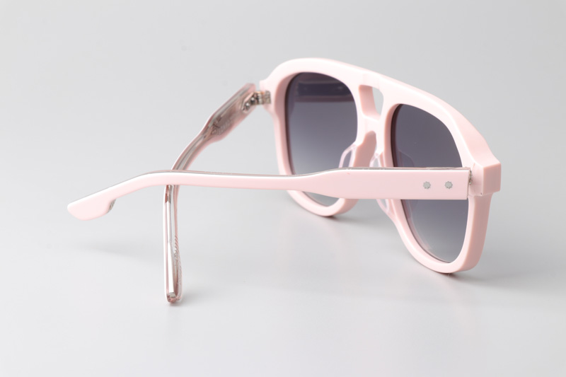 Leonard Sunglasses Pink Gradient Gray