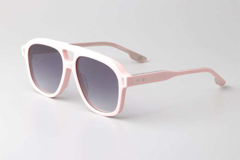 Leonard Sunglasses Pink Gradient Gray