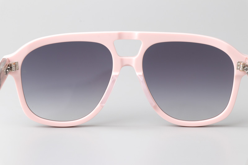Leonard Sunglasses Pink Gradient Gray