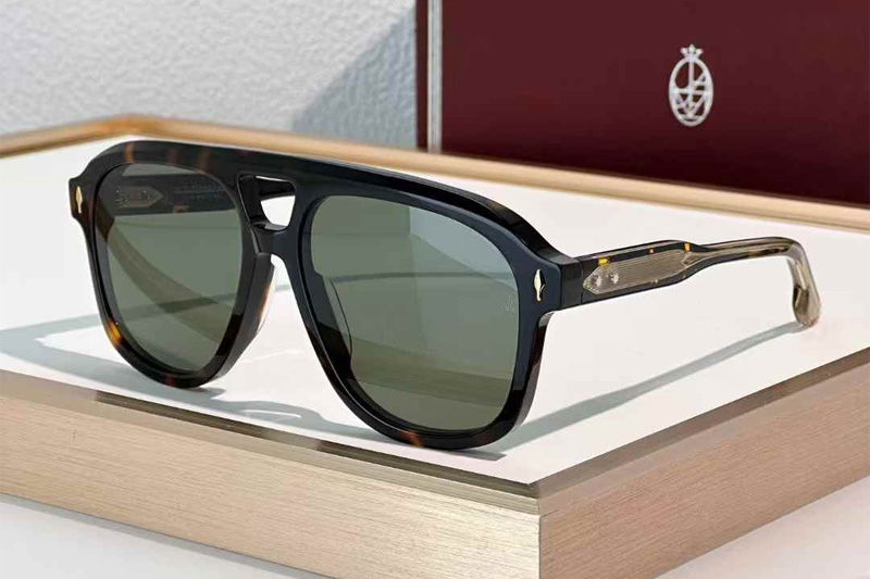 Leonard Sunglasses Tortoise Green