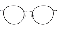 Lim More Eyeglasses Black Silver