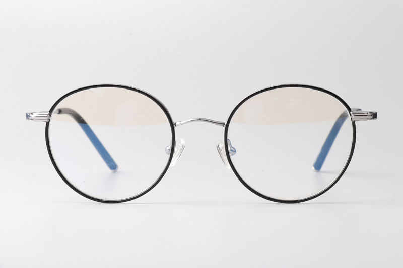 Lim More Eyeglasses Black Silver