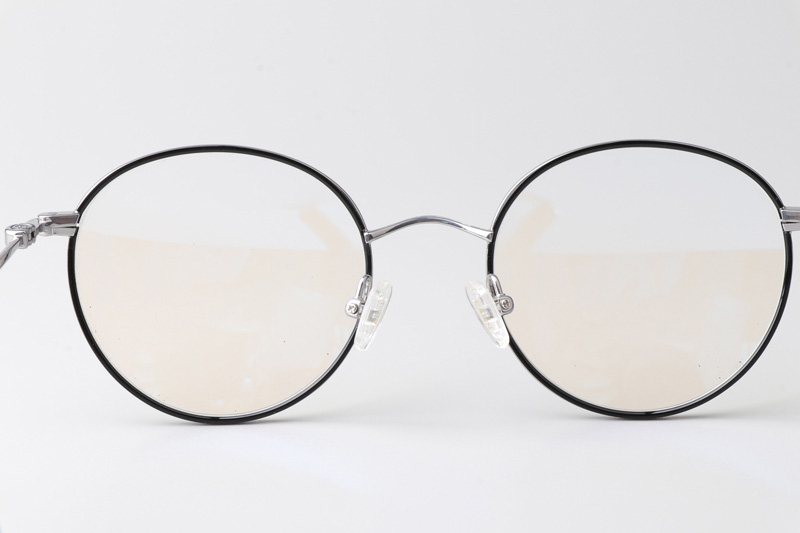 Lim More Eyeglasses Black Silver