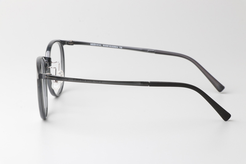 M1627 Eyeglasses Transparent Gray