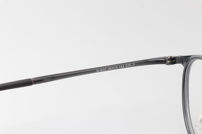 M1627 Eyeglasses Transparent Gray