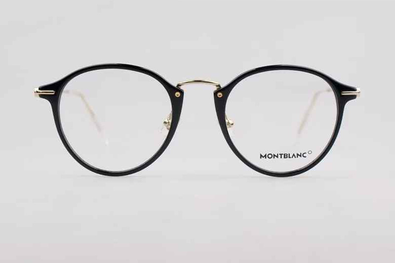 MB0294S Eyeglasses Black Gold