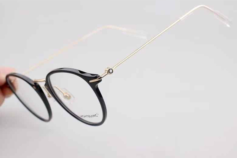 MB0294S Eyeglasses Black Gold