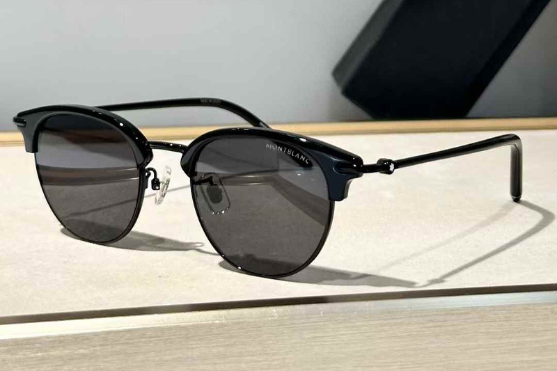 MB0408O Sunglasses Black Gray