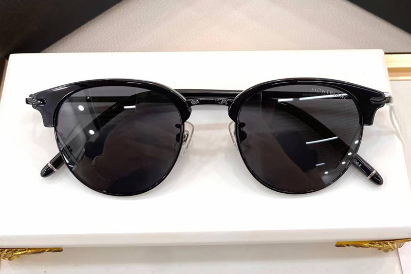 MB0408O Sunglasses Black Gray