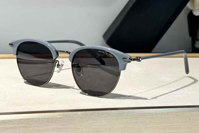 MB0408O Sunglasses Gray Gunmetal Gray