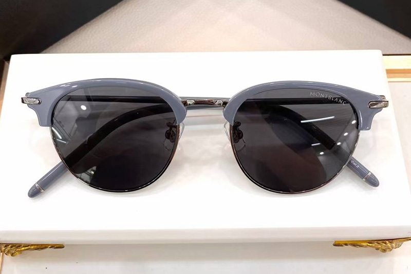 MB0408O Sunglasses Gray Gunmetal Gray