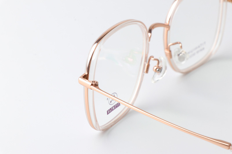 MJ6150 Eyeglasses Clear Rose Gold