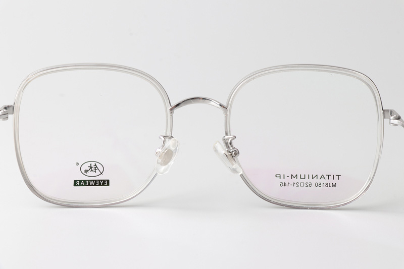 MJ6150 Eyeglasses Clear Silver