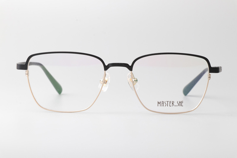 MS1025 Eyeglasses Black Gold