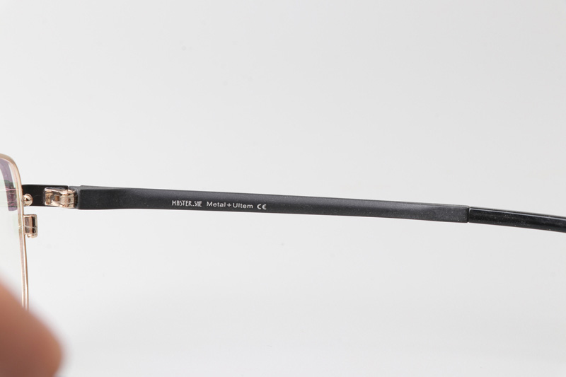 MS1025 Eyeglasses Black Gold