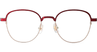 MS1026 Eyeglasses Red Gold