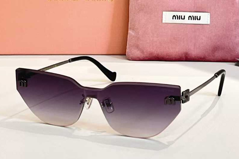MU101AV Sunglasses Gunmetal Gradient Gray
