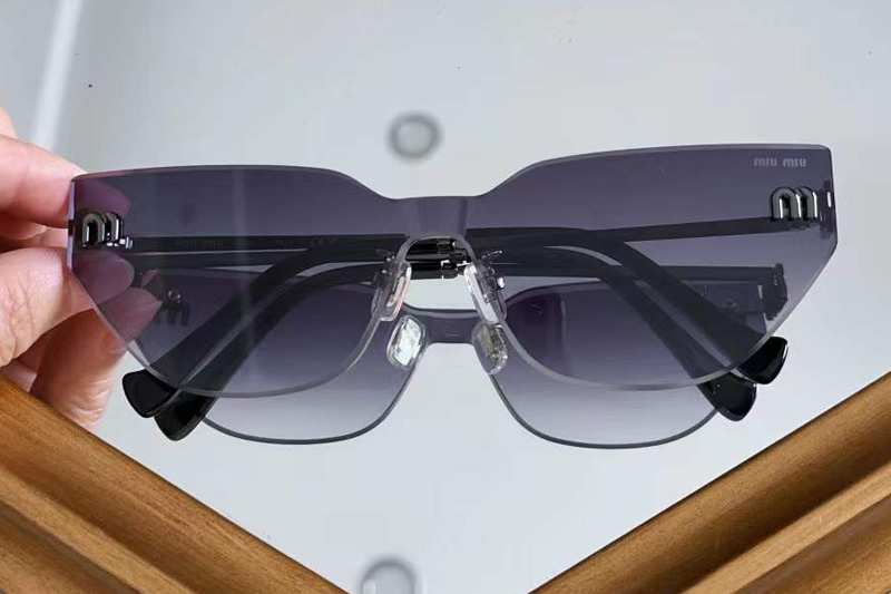 MU101AV Sunglasses Gunmetal Gradient Gray