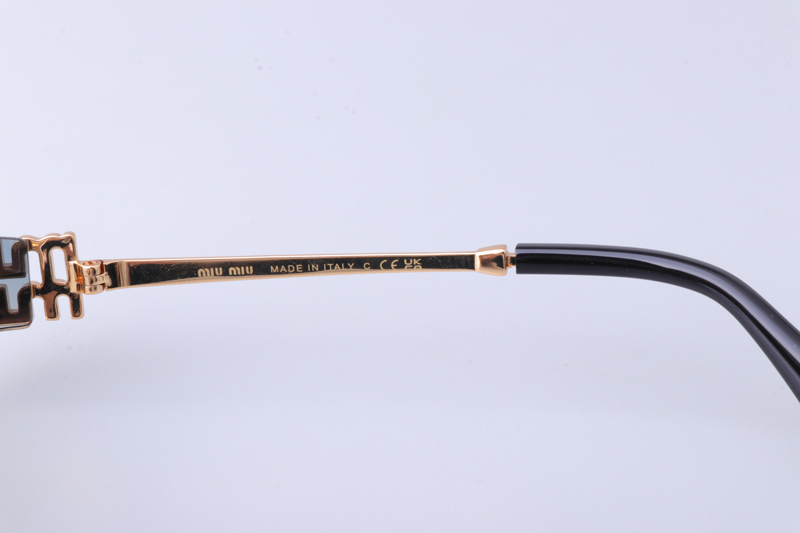 MU140AV Sunglasses Gold Gradient Blue
