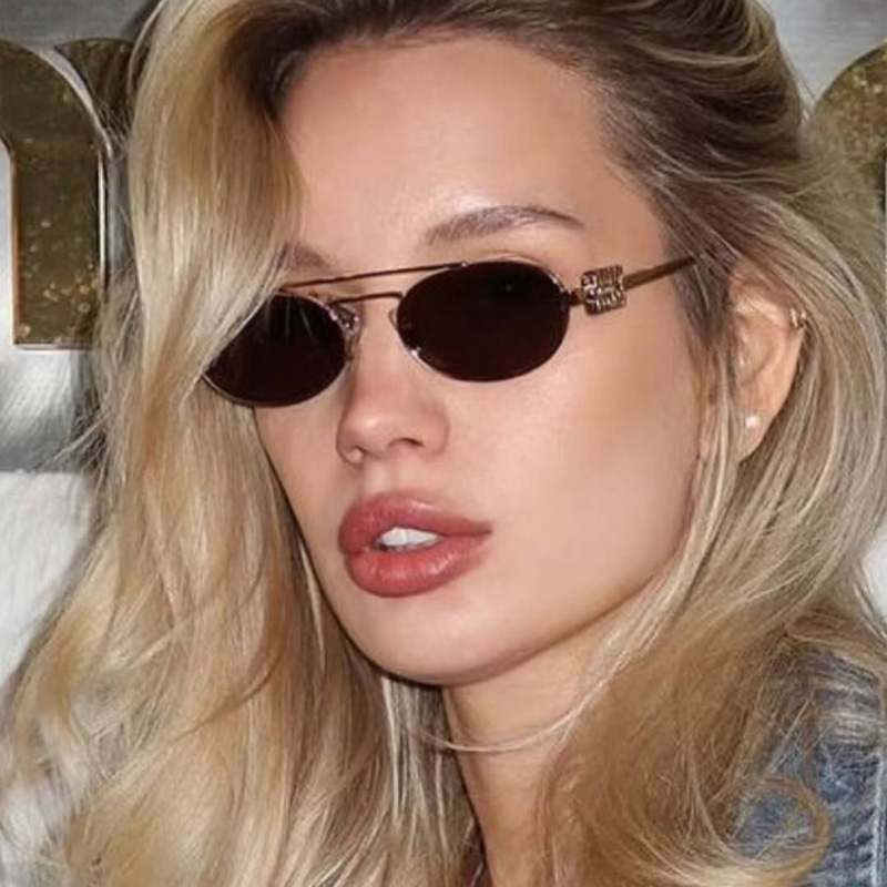 MU54ZS Sunglasses Gold Gray