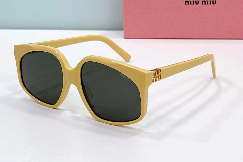 MU80S Sunglasses Light Yellow Gray