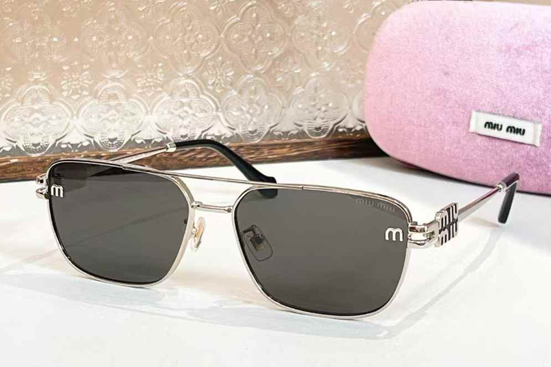 MU90Z Sunglasses Silver Gray