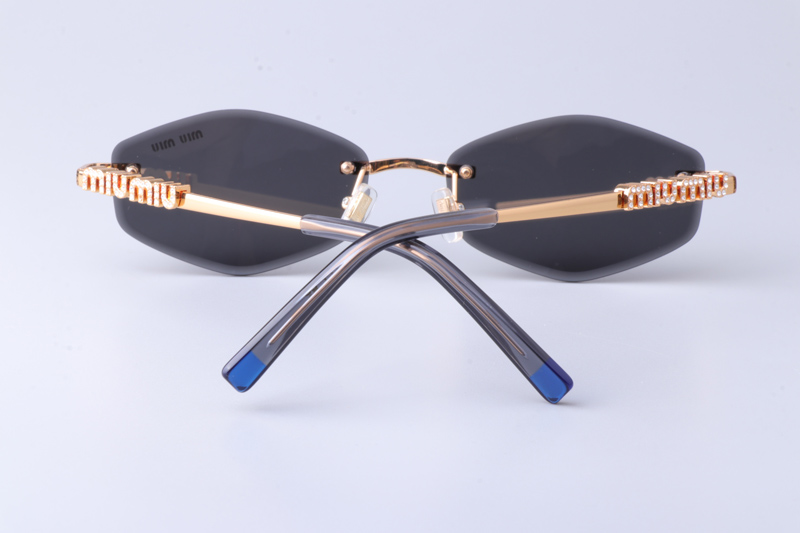 MU948S Sunglasses Gold Gray