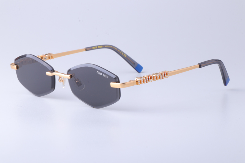 MU948S Sunglasses Gold Gray