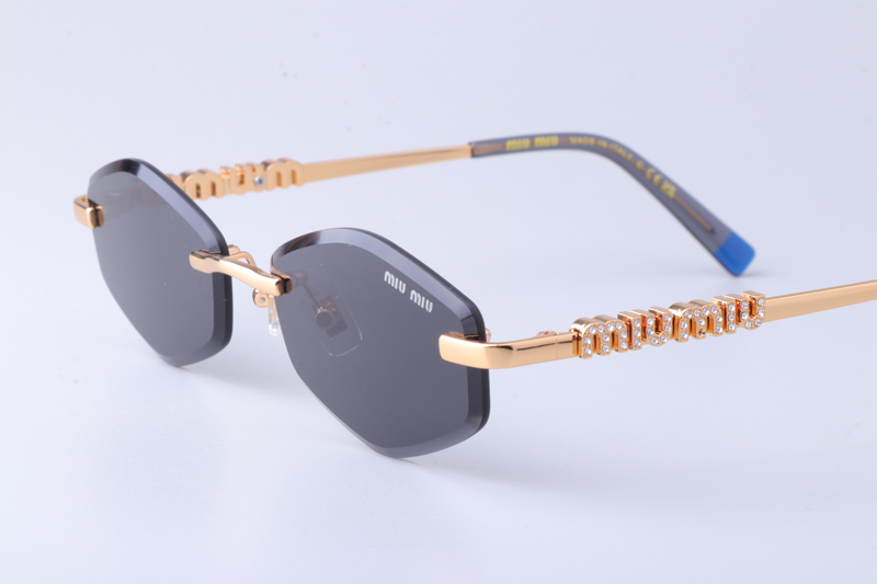 MU948S Sunglasses Gold Gray