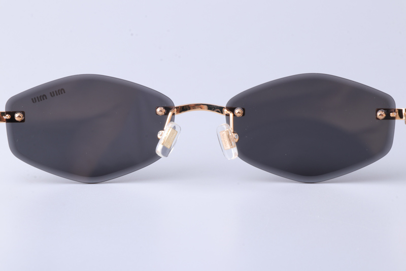 MU948S Sunglasses Gold Gray