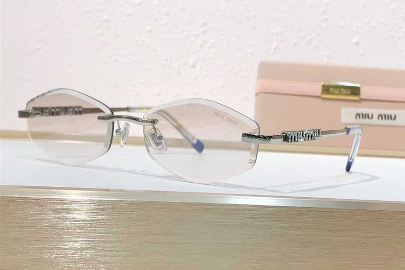 MU948S Sunglasses Silver Light Gray