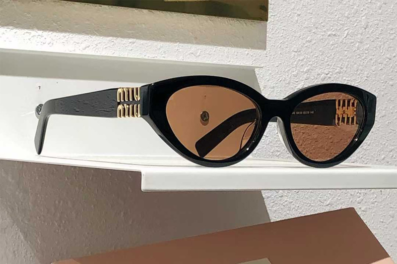 MUA04S Sunglasses Black Brown