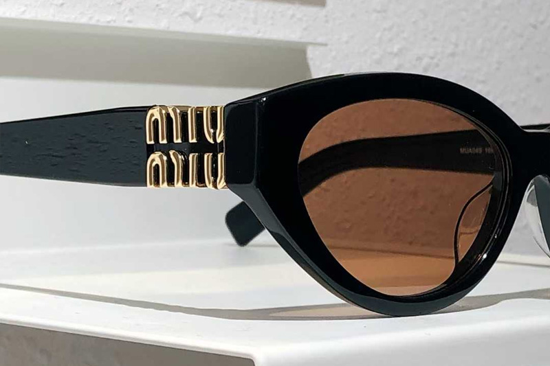MUA04S Sunglasses Black Brown