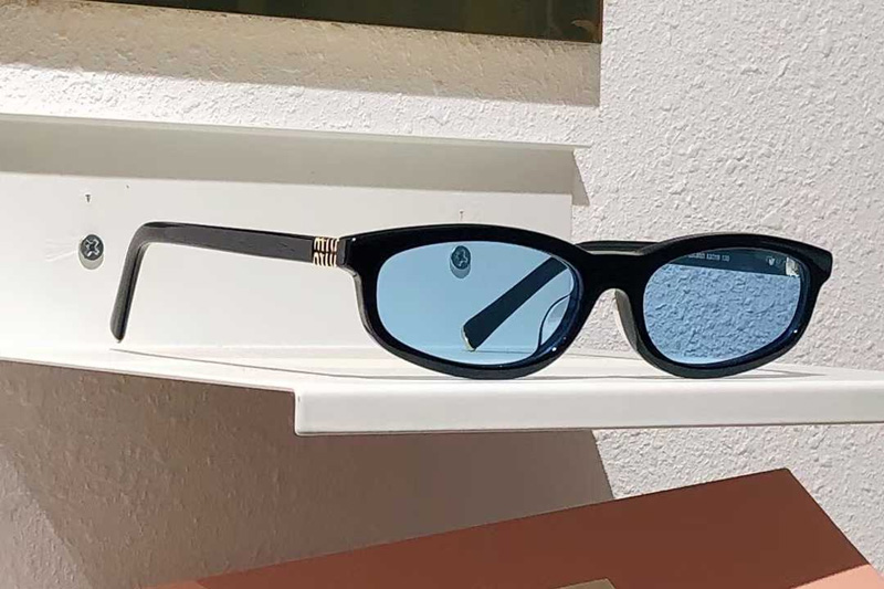 MUA06S Sunglasses Black Blue