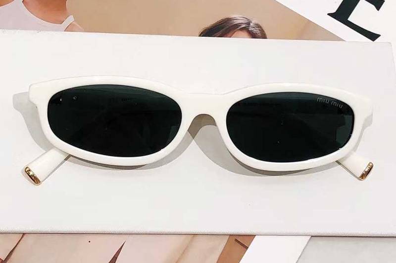 MUA06S Sunglasses White Gray