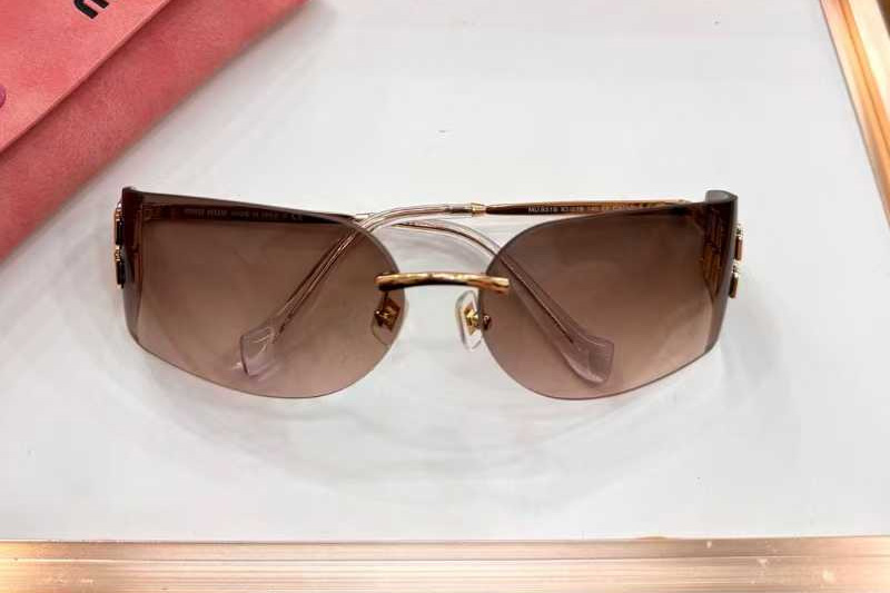 MUA51S Sunglasses Gold Gradient Brown