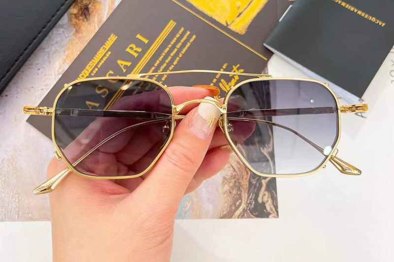 Marbot Sunglasses Gold Gradient Gray