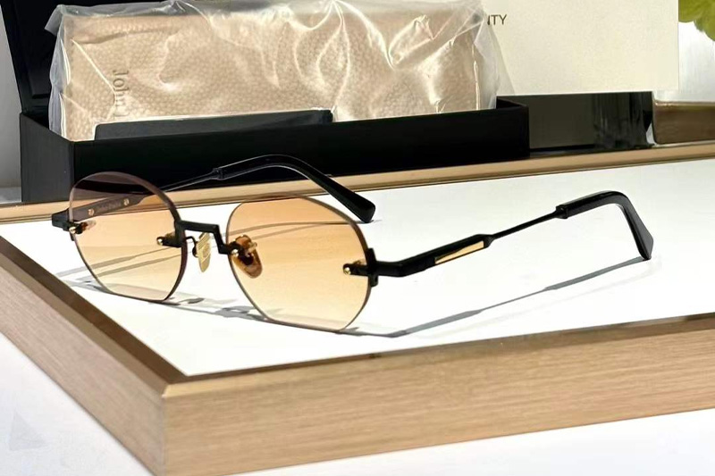 Marshall Sunglasses Black Gradient Brown