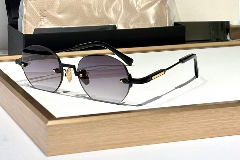 Marshall Sunglasses Black Gradient Gray