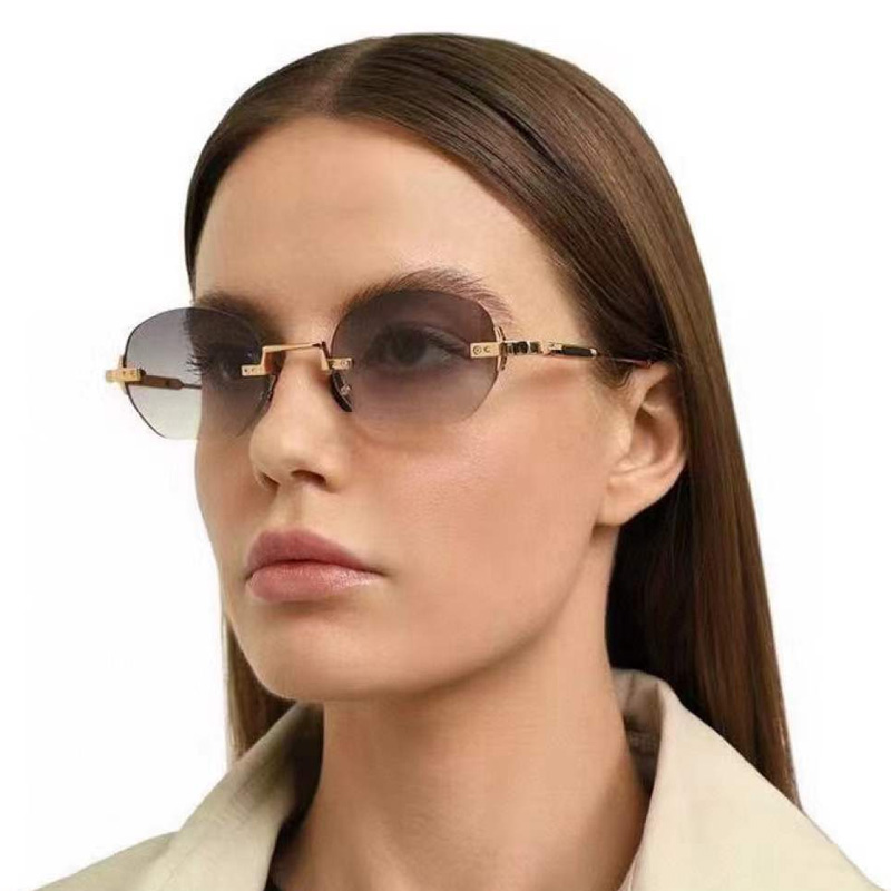 Marshall Sunglasses Gold Gradient Gray