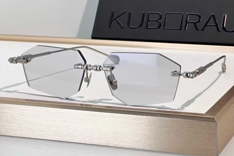 Maske H63 Sunglasses Silver Light Gray