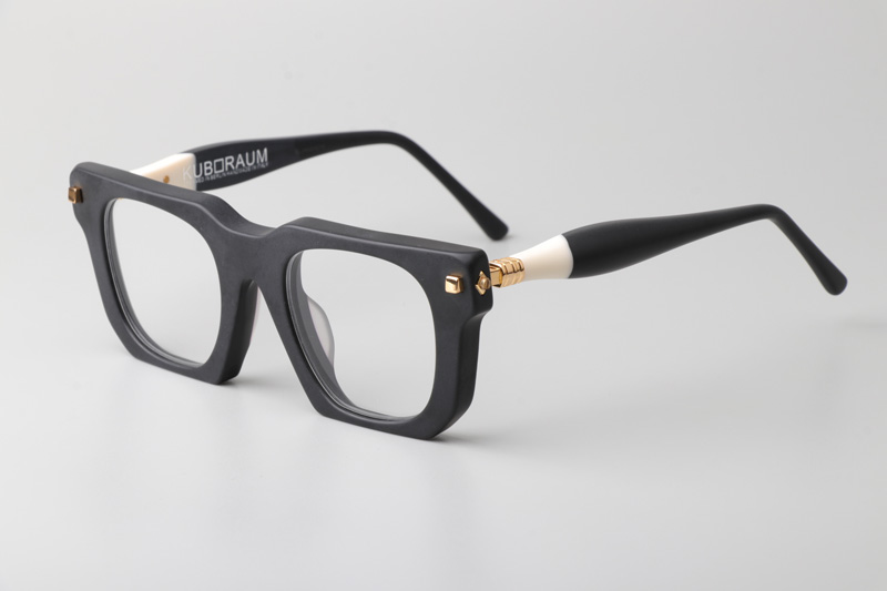 Maske J3 Eyeglasses Matte Black White