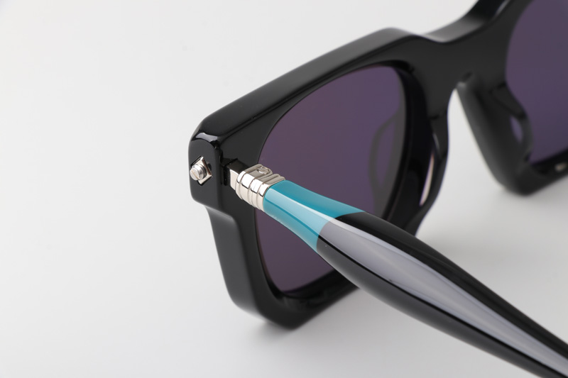 Maske J3 Sunglasses Black Blue Gray