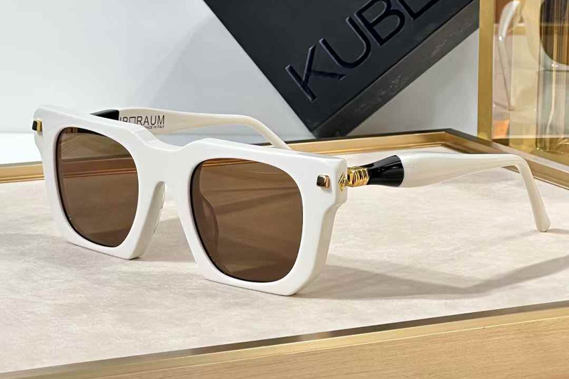 Maske J3 Sunglasses White Brown