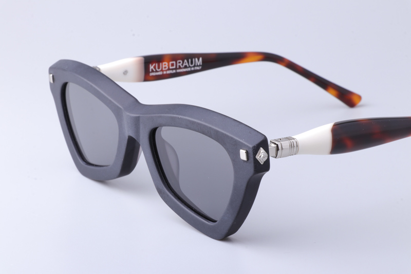 Maske J7 Sunglasses Matte Black Tortoise Gray