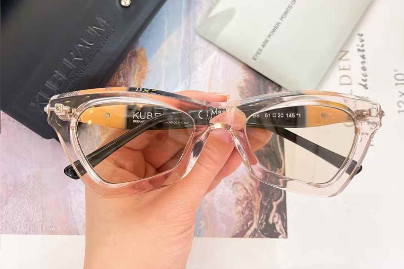 Maske J7 Sunglasses Pink Black Light Brown