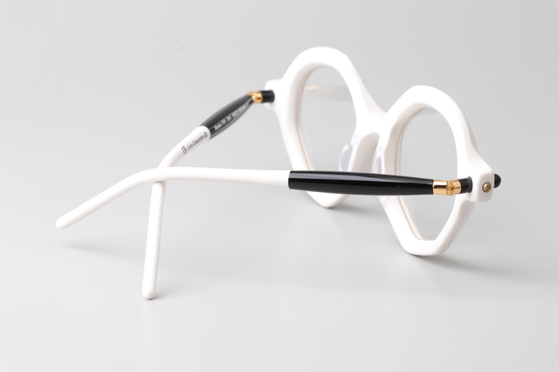 Maske P18 Eyeglasses White